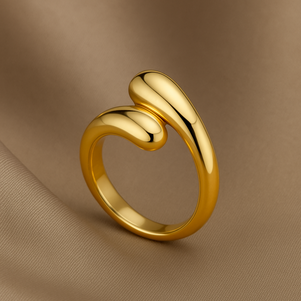Bague Élipse Or