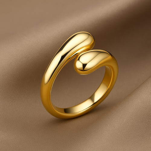 Bague Élipse Or